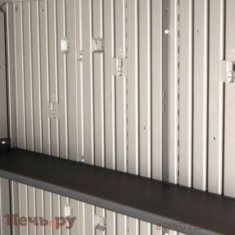 Сарай пластиковый Gardeck WoodLook 15*8 DD фото 9