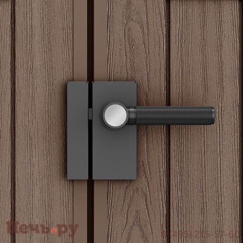 Сарай Keter "Дарвин 6х8" (размеры 183 х 244 см), коричневый фото 4