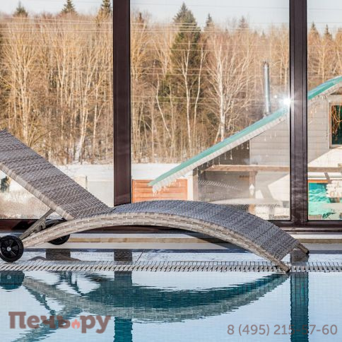 Шезлонг AGATA бежевый без матраса фото 5