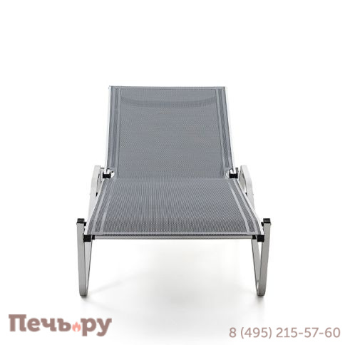 Шезлонг Gardeck Hera алюминиевый, серый фото 9