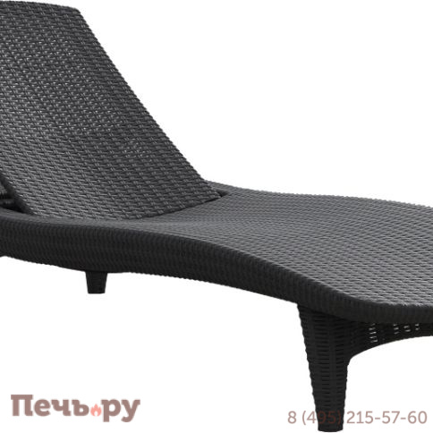 Шезлонг Gardeck (Pacific) серый фото
