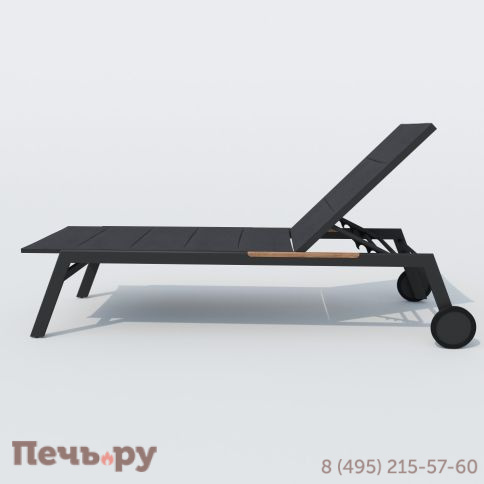 Шезлонг VIRTU карбон фото 5