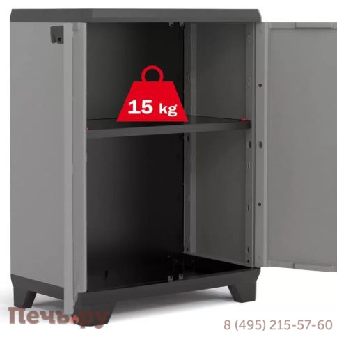 Шкаф Keter Stilo Cabinet Low SAP 241060 (17206883) фото 4