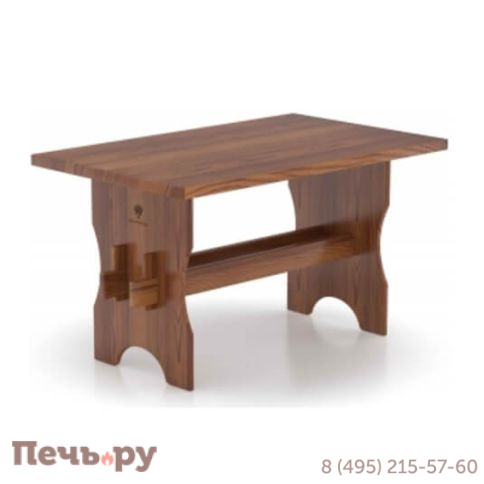 Стол  для бани BentWood из лиственницы, 110х70 фото 2