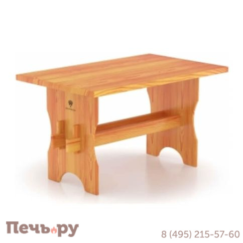 Стол  для бани BentWood из лиственницы, 130х80 фото