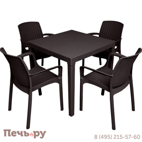 Стол Gardeck HoReCa Jersey FIJI QUATRO, венге фото 2