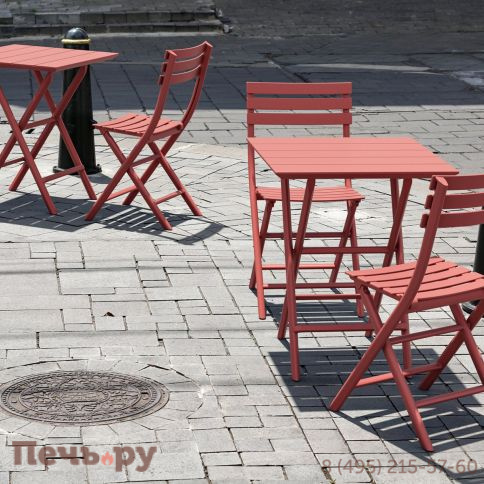 Стол пластиковый складной Siesta Contract Helen Folding Table 60 234/292-2231 фото 5