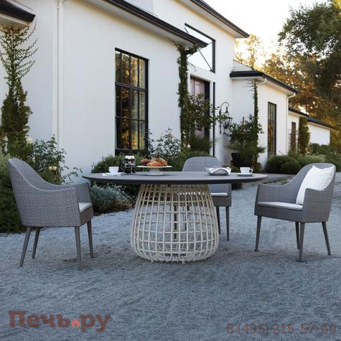 Стол плетеный обеденный Janus et Cie Vino JNS/736-94-515/NA фото 3