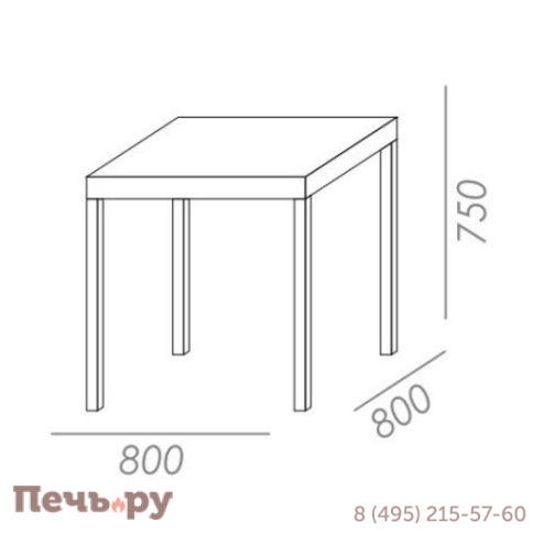Стол плетеный обеденный ReeHouse Dove фото 6