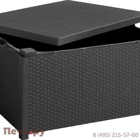 Стол-сундук Арика (Arica storage table), графит фото 2