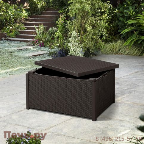 Стол-сундук Арика (Arica storage table), коричневый фото 3