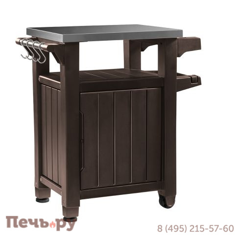 Столик для барбекю Gardeck 105л (Unity 105L) коричневый фото