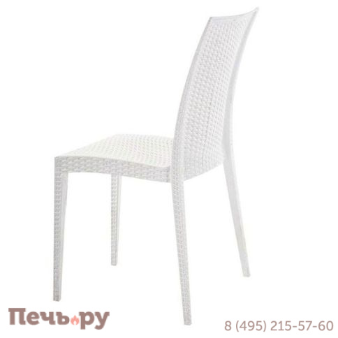 Стул Gardeck B:rattan VIRGINIA без подлокотников, белый фото 2