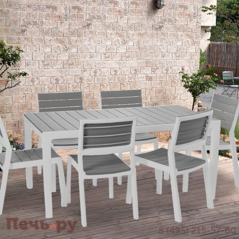 Стул Gardeck Гармония (Harmony) белый-серый фото 4