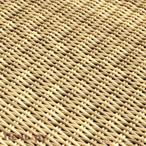 Сундук 4SiS Порту водонепроницаемый из искусственного ротанга, цвет соломенный фото 16