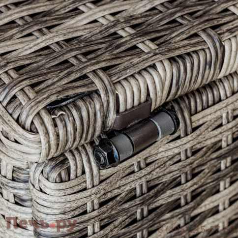 Сундук для хранения Royal Family Karl 120 c колесиками серый фото 5