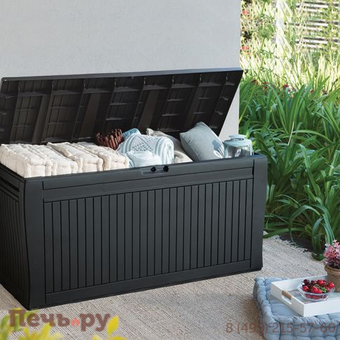 Сундук Keter Камфи (COMFY STORAGE BOX 270L), графит фото 4