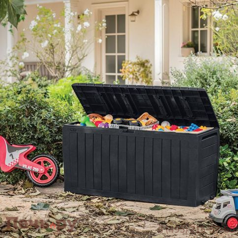 Сундук Keter Марвел (MARVEL PLUS STORAGE BOX 270L), графит фото 4