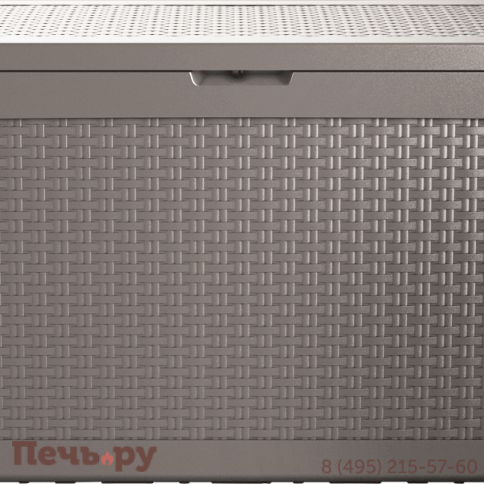 Сундук Keter Самоа (SAMOA RATTAN BOX) 270л, капучино фото