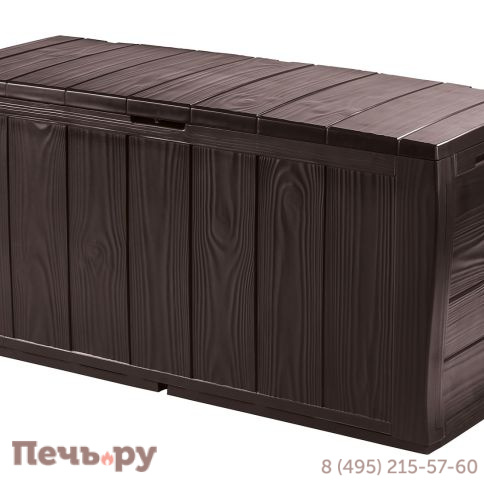 Сундук Keter Шервуд (SHERWOOD) 270л., коричневый фото