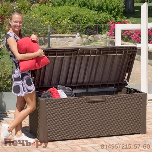 Сундук Gardeck Santorini plus 560л Коричневый фото 16