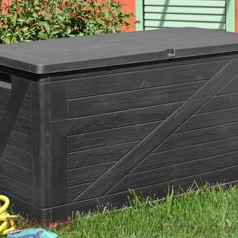 Сундук Gardeck WoodLine, 420 л Антрацит фото 2