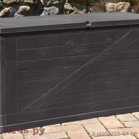 Сундук Gardeck WoodLine, 420 л Антрацит фото 3