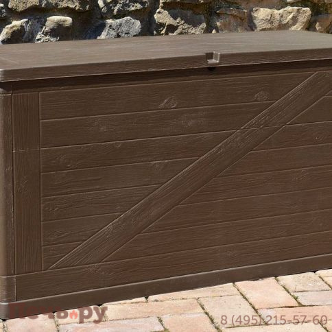 Сундук Gardeck WoodLine, 420 л Коричневый фото 5