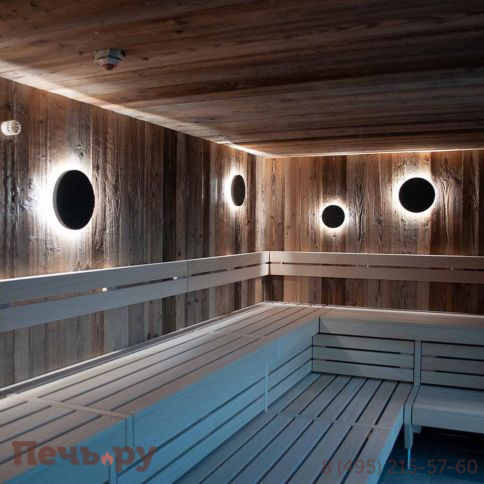 Светильник Licht-2000 Stonelight round Solo 195 мм теплый белый фото 4