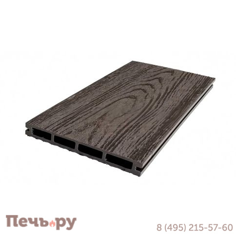 Террасная доска МПК (Лайт)  22х140х3000 Кофе фото