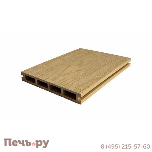 Террасная доска МПК (Лайт)  22х140х3000 Песочный фото