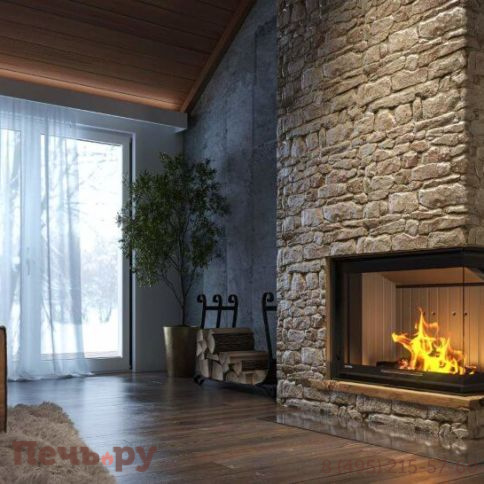 Топка Defro Home Portal Me 12 кВт 840/629/493мм фото 7