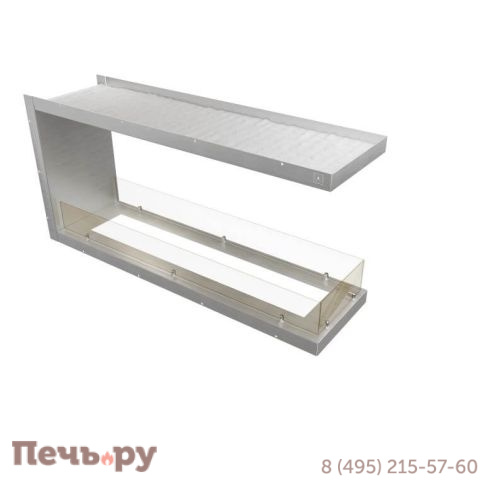 Торцевой короб для биокамина Airtone Frame 1400 фото 3