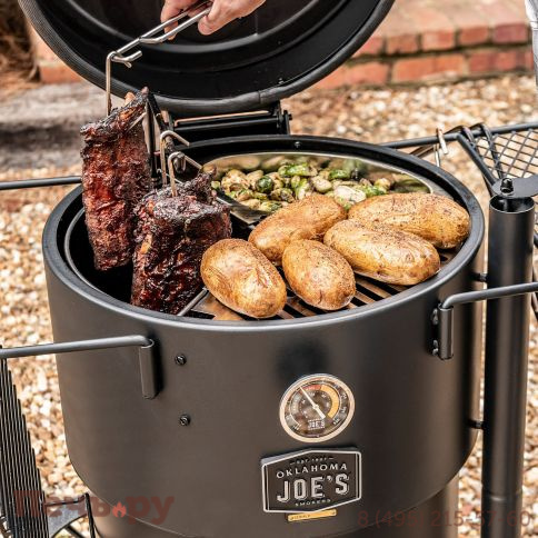 Тройная решетка Oklahoma Joe's для Drum Bronco фото 5