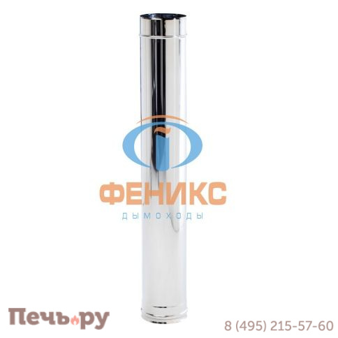 Труба 1Т 1000 Феникс (AISI 304 0,8мм) фото