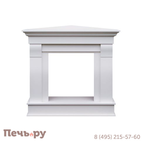 Угловой портал Royal Flame Monaco (разборный) Бьянко под очаг Vision 23 EF LED 3D FX/ Vision 23 EF LED FX/ Emerald 23 фото 2