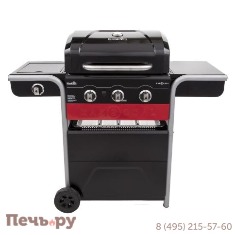 Угольный + Газовый гриль Char-Broil Gas2Coal Hybrid 3B фото 12