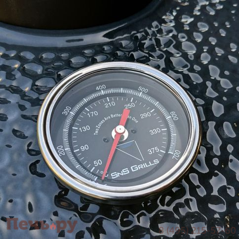 Угольный гриль керамический SnS Grills Slow N Sear Kamado Gen 2, 57 см (без аксессуаров SnS) фото 6