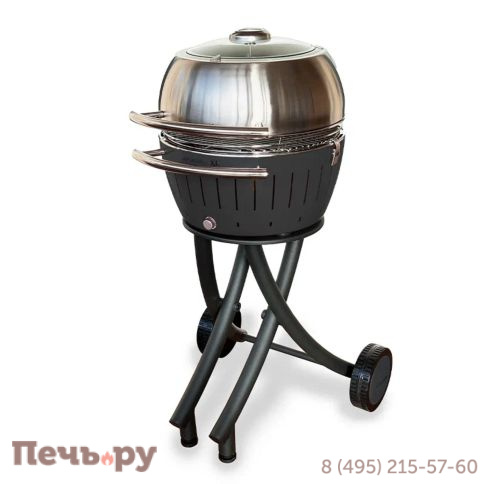 Угольный гриль Lotus Grill XL Garden-Set Anthracite Grey фото