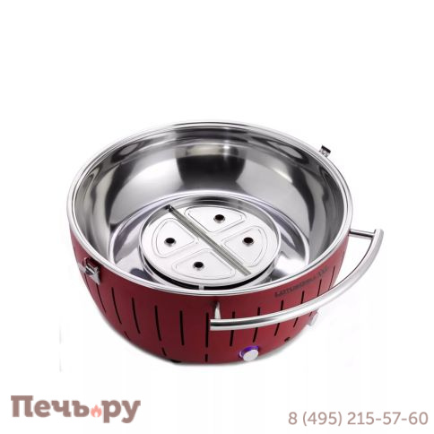 Угольный гриль Lotus Grill XXL Blazing Red фото 5
