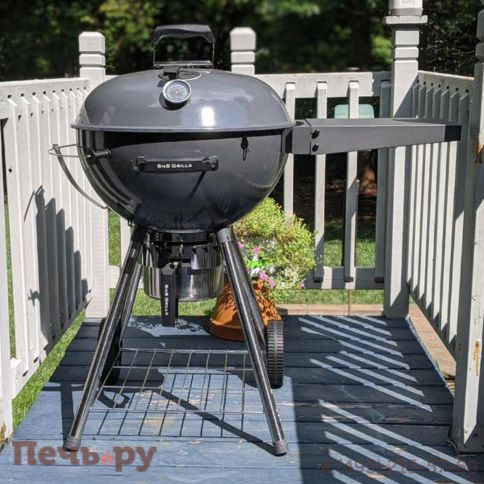 Угольный гриль SnS Grills Slow N Sear Original Kettle с корзиной SnS, 57 см фото 2