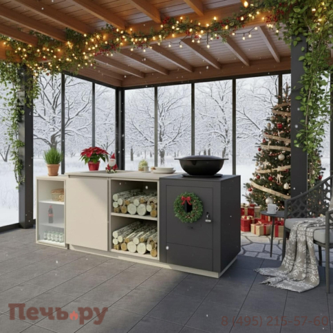 Уличная гриль кухня Астов №6 фото 2