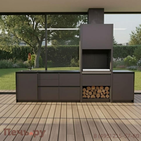 Уличная гриль кухня Астов №9 фото 6