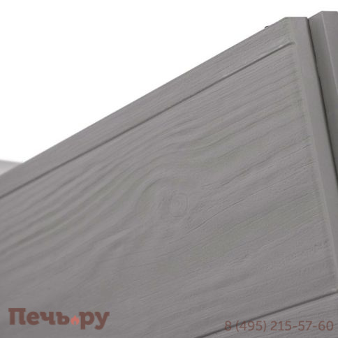 Уличный шкаф Gardeck 2х дверный глубокий Woodys XL (4 полки), светло-серый фото 9