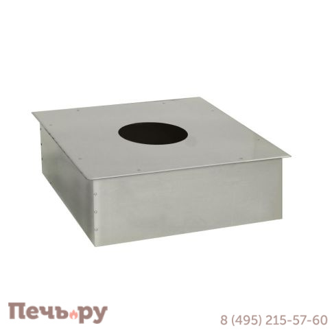 Узел прохода перекрытия с изоляцией Дымок 0,5 мм фото