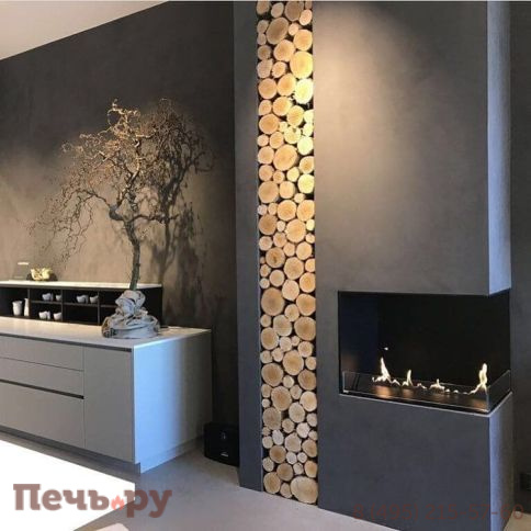 Встраиваемый угловой биокамин Denner Fire Aura Luxe 1600 фото 3