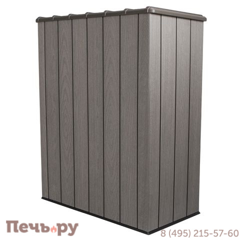 Ящик-шкаф Gardeck WoodLook, 1500 л, коричневый фото 4