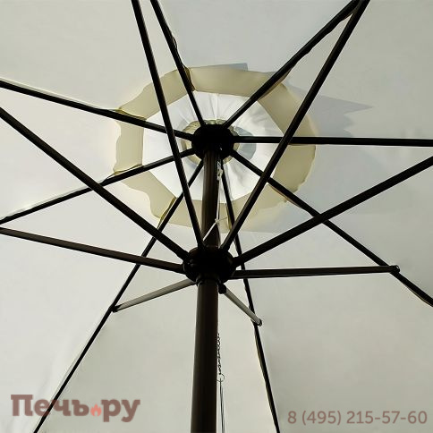 Зонт Салерно, цвет жемчужный D300 фото 3