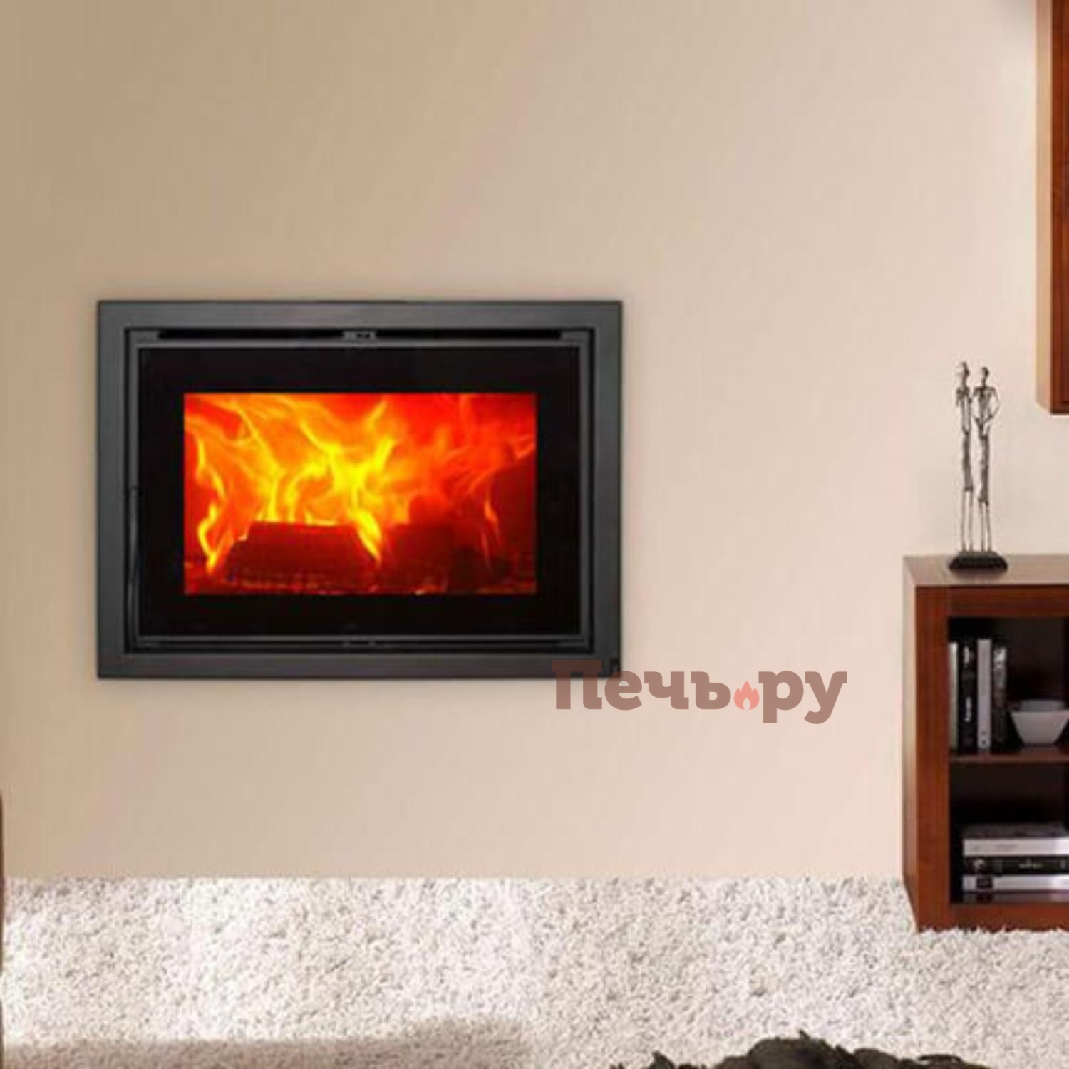 Каминная топка Panadero Hogar C-820-S видео