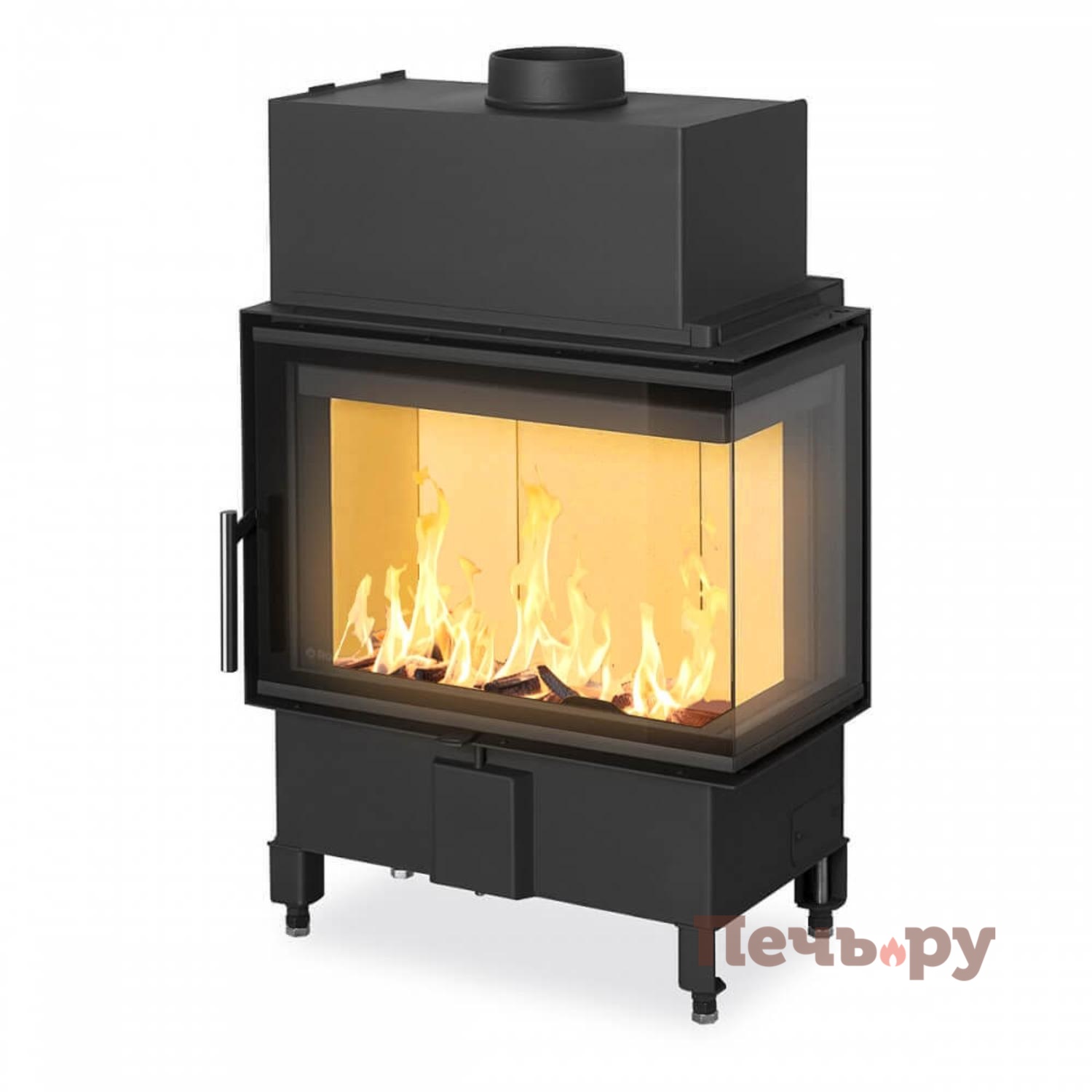 Каминная топка Romotop Heat R/L 2G S 60.44.33.23 видео